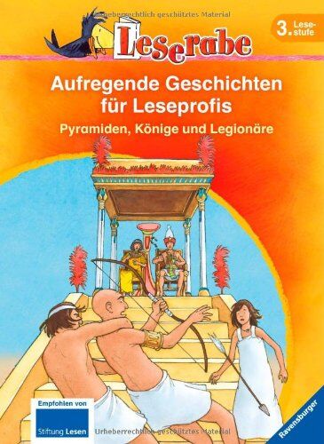 Fabian Lenk - Leserabe - Sonderausgaben: Aufregende Geschichen für Leseprofis. Pyramiden, Könige und Legionäre - Preis vom 15.10.2026 23:06:25 h