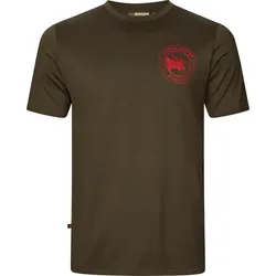 Härkila Herren Game T-Shirt - L - willow green moose