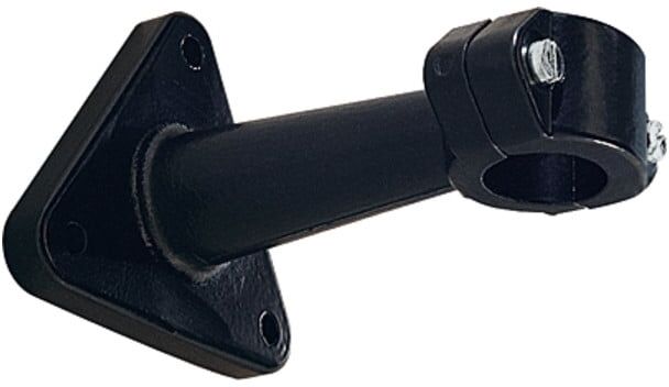 Riegler Support pour appareil de mesure, portée 160, en aluminium peint noir (9096)