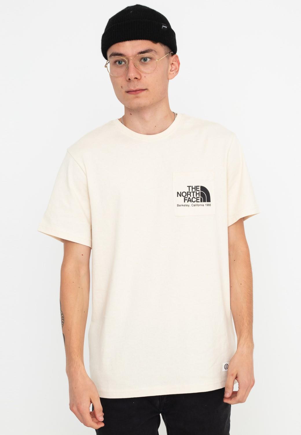 The North Face Berkeley California Pocket T Shirt Scrap Raw Undyed