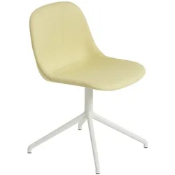 Muuto Fiber Side Chair, swivel base, balder 432 / weiß