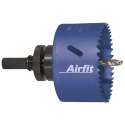 airfit Kreisschneider 86mm,HSS Bimetallmit Aufnahme, für Kunststoff u. Metall