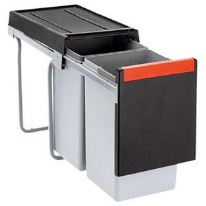 Franke Einbaumülleimer Sorter Cube 30 134.0039.554, ab 30cm Schrankbreite, Kunststoff, 20 und 10 Liter