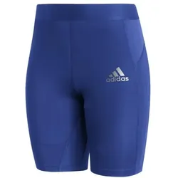 adidas Techfit Tight kurze Leggings Herren - blau - 2XL