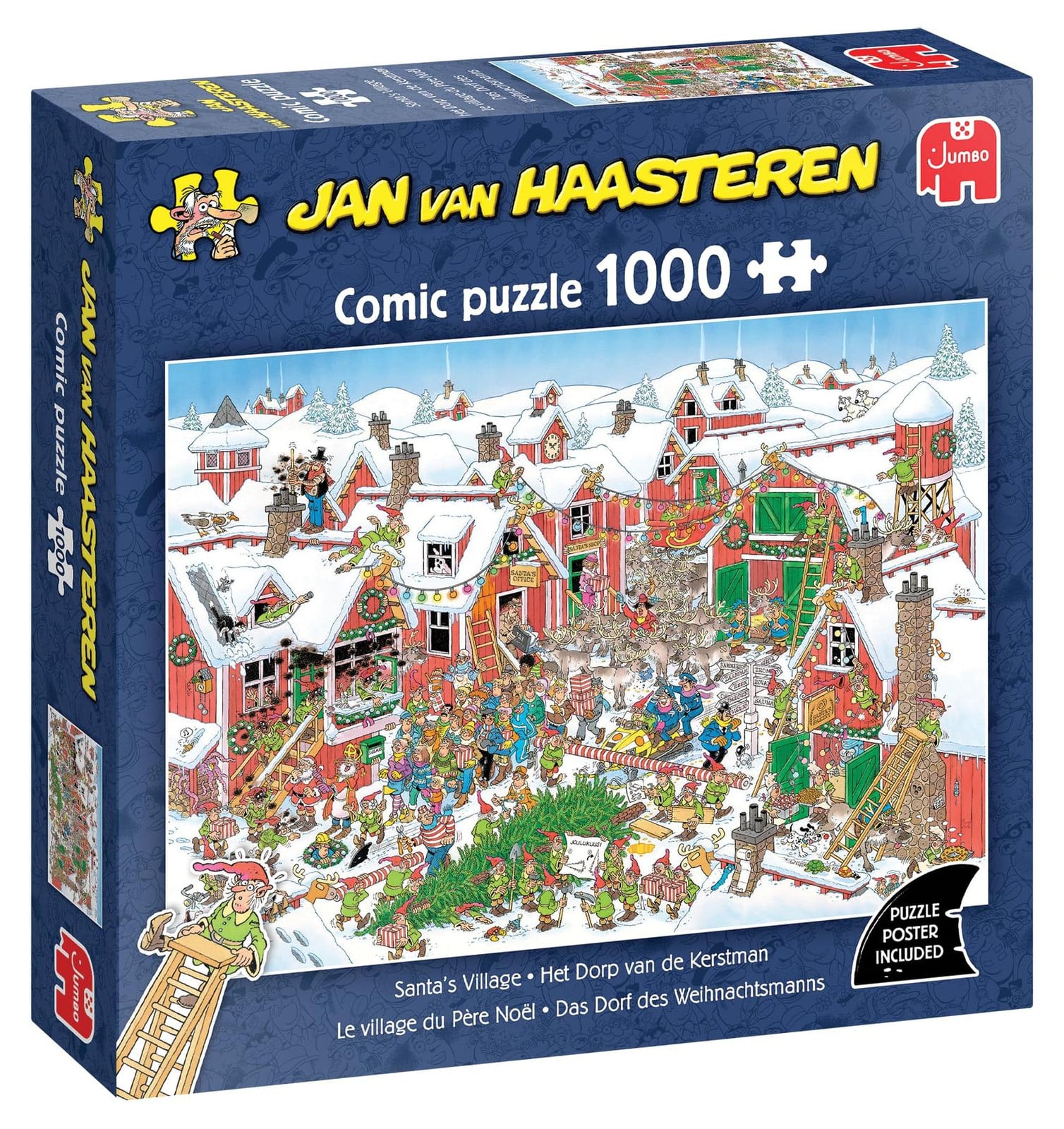Jumbo Jan van Haasteren Puzzel 1000 stukjes Kerst