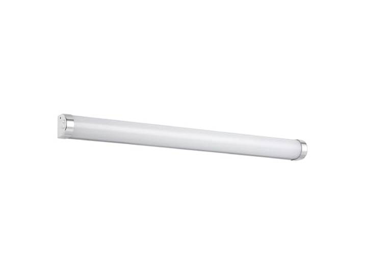 Eglo Luminaire salle de bain LED Tragacete 1\, lampe pour miroir\, applique murale en plastique argenté et métal chrome\, éclairage IP44\, blanc neutre\, 60 cm