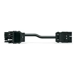 Wago 771-8965/017-102 konfektionierte Verbindungsleitung,Eca,Verteiler mit Phasenwechsel/Stecker,weiß 7718965017102