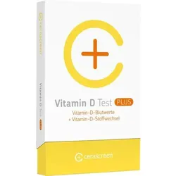 CERASCREEN Vitamin D Plus Blutwerte+Stoffwech.Test 1 St