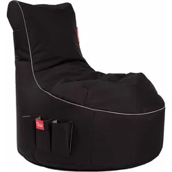 Gaming Sitzsack Classic - Fabric Cosmic Lightning (Schwarz/Grau)