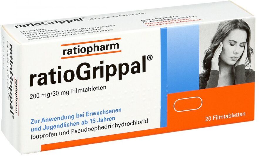 Ratiogrippal 200 mg/30 mg Filmtabletten