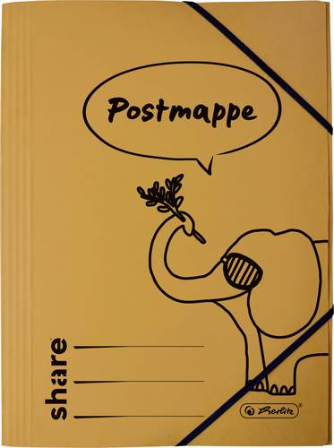 Herlitz Eckspannermappe share 4-0045 DIN A4 1St.