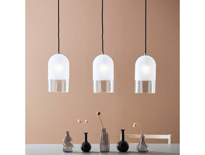 Markslöjd Hängeleuchte Cope, dimmbar, weiß / opal, für Wohn- / Esszimmer, Glas, Design