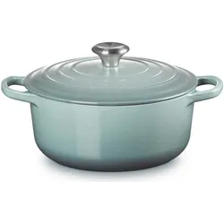 Le Creuset Runder Bräter Signature Ø 20cm - blau