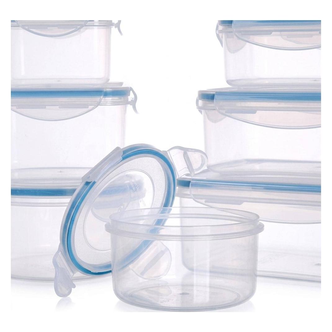 Relaxdays 8-tlg. Frischhaltedosen-Set (1.50 l) (4052025538583)