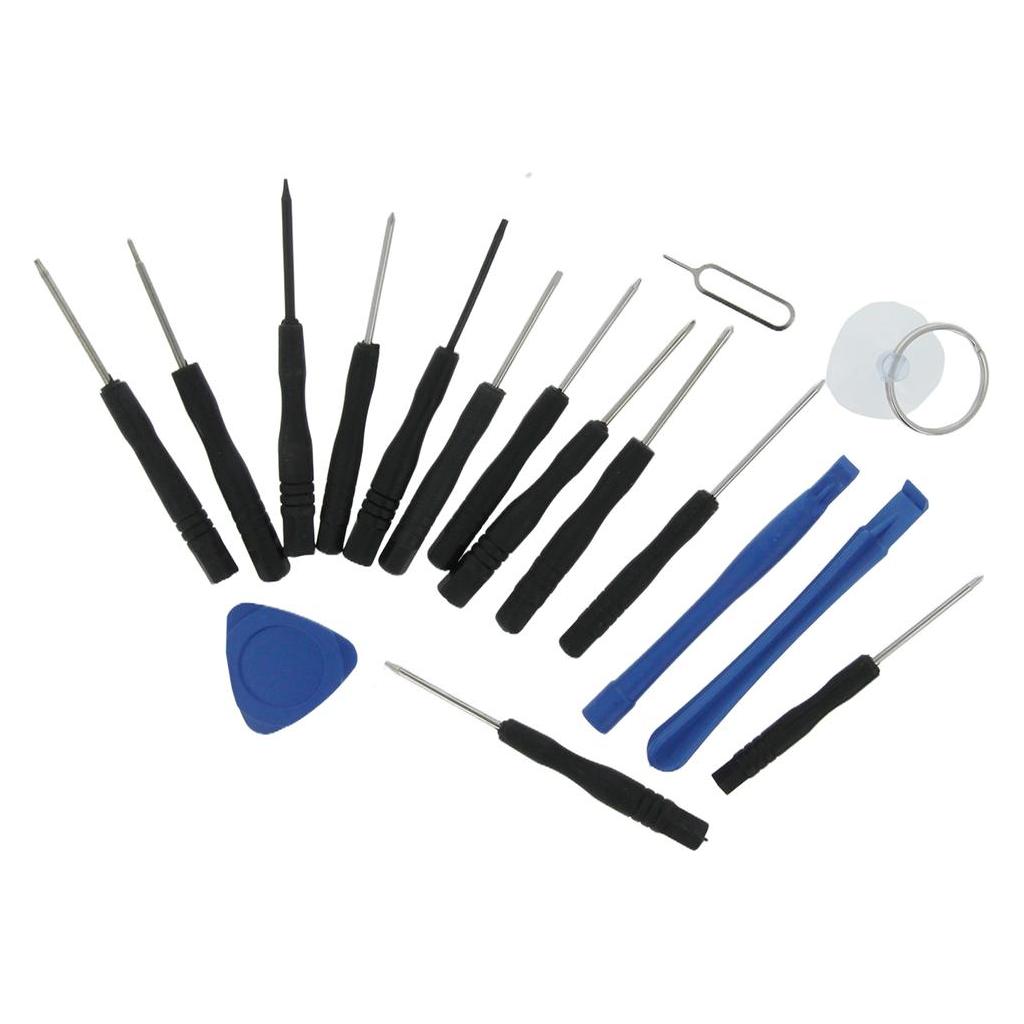 OEM Set mit 17 Werkzeugen zum Öffnen von Handys / Tablet / Laptop / iPhone (33477798)
