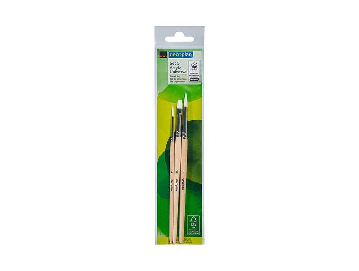 Oecoplan Pinselset Acryl-Universal Nr. 5