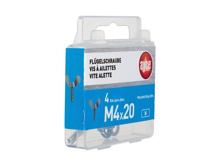 Ayce Flügelschraube M4 20 mm