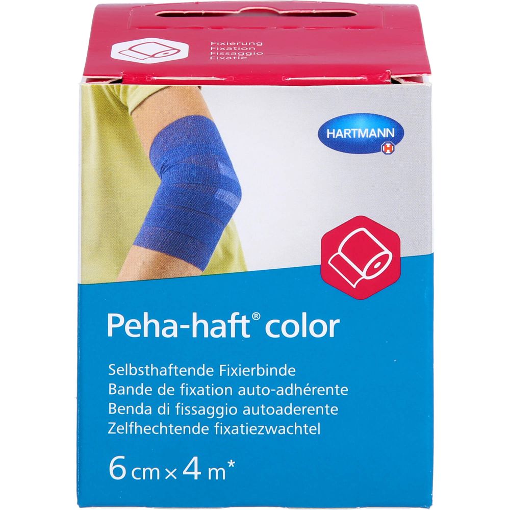 Peha-Haft Color Fixierb.latexfrei 6 cmx4 m blau 1 St Verband