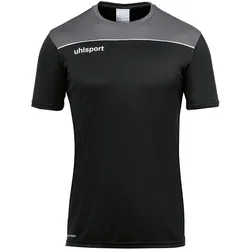 uhlsport Offense 23 Poly Trainingsshirt schwarz/anthrazit/weiß 140