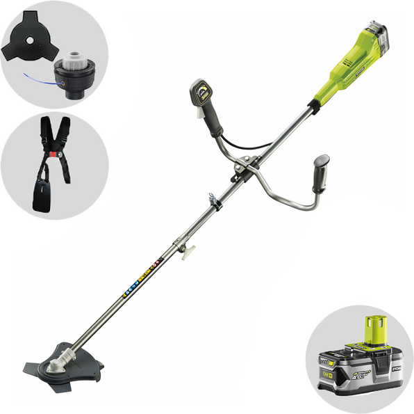 Ryobi RBC18X20B4F - Débroussailleuse à batterie - 18 V - 4 Ah