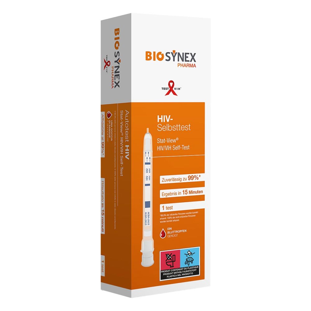 MedGoNET GmbH Biosynex HIV VIH Selbsttest Blut 19993311