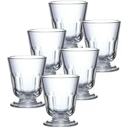 6x La Rochère Saftbecher Verres Périgord 260 ml 10,3cm, Trinkgläser, Transparent