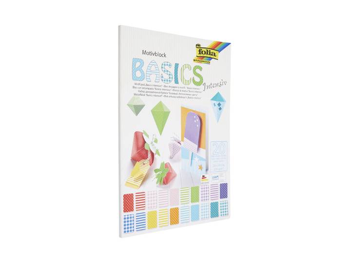 Folia Motivblock Basic Intensiv 24 × 34 cm