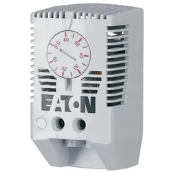 Eaton 167313 Thermostat, Stellbereich 0°C-60°C, einer Schaltdifferenz von weniger als 7K, mit Schließer Kontakt TH-C