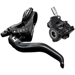 MT4 FM, 2-Finger Aluminium-Leichtbau-Hebel, links/rechts verwendbar, 2.200 mm Leitungslänge, Einzelbremse, Flatmount Zange, inkl. Zu behör (VE = 1 Stück)
