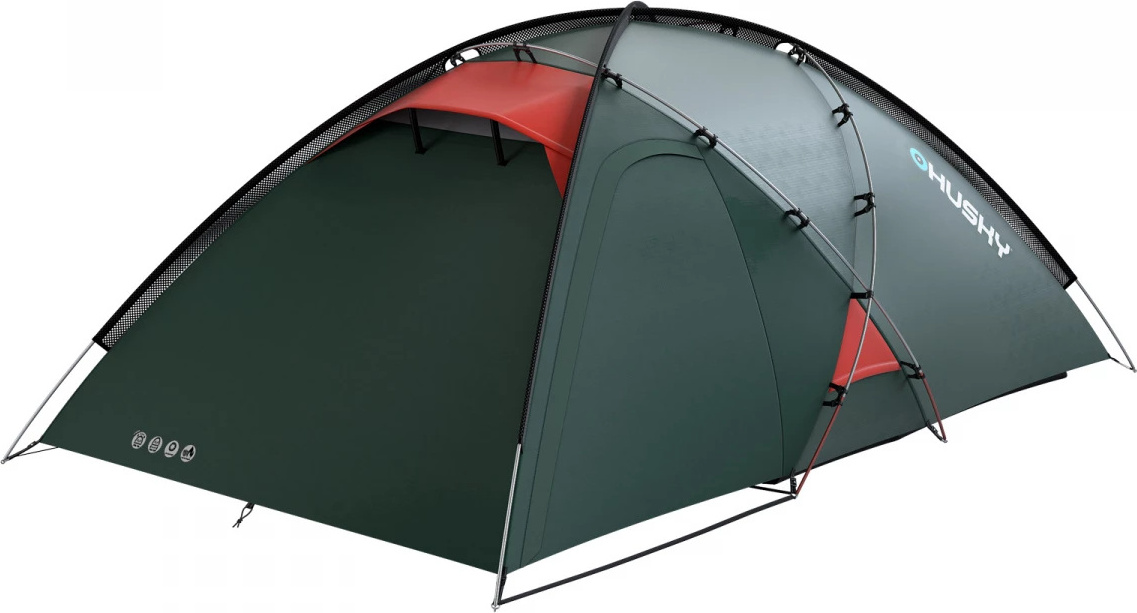 Husky Extreme Felen 2-3-leichtes Zelt - 2-3 Personen-Grün