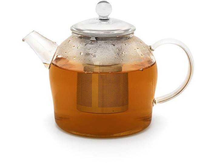 Bredemeijer - Theepot glas Minuet Santhee 0\,5L +filter - theezeef