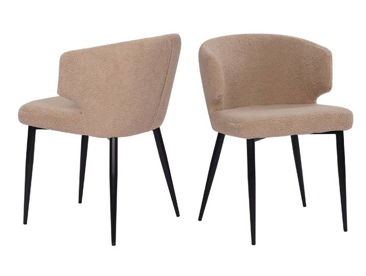 2er Set SIT Möbel SIT&CHAIRS Armlehnstuhl 2er Set Teddyfell