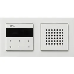 Gira UP-Radio IP Lautsprecher mit Rahmen E2 232029