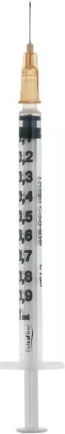 DESA PHARMA Srl Siringa Insulina Extrafine 1ml Gauge 26 0,45x12mm 1 Pezzo - Siringa Insulina Extrafine