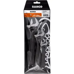 Bahco, Schraubenschlüssel, Satz Rollgabelschlüssel der 80er-Serie mit Zentralmutter, Standard - 3-teilig (20 mm, 27 mm, 31 mm)