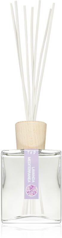 THD Platinum Collection Lavanda Mediterranea diffuseur d'huiles essentielles avec recharge 200 ml