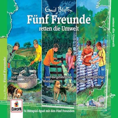 3er-Box: Fünf Freunde retten die Umwelt (Folgen 116/126/135) - Enid Blyton,Katrin McClean, Audio, 4064066787943