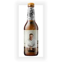 60. Geburtstagseinladungen im Design "Bierflasche" - Musterkarte