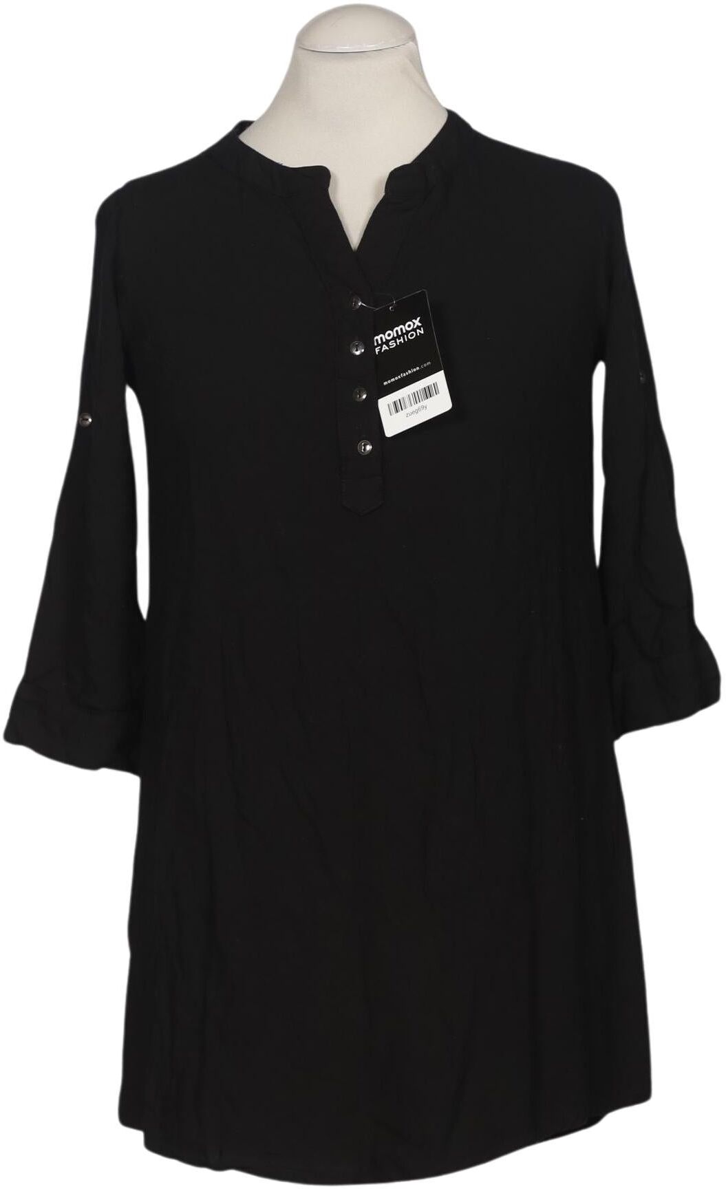 Mama Licious Damen Bluse, Schwarz, Gr. M, Viskose - Second Hand
