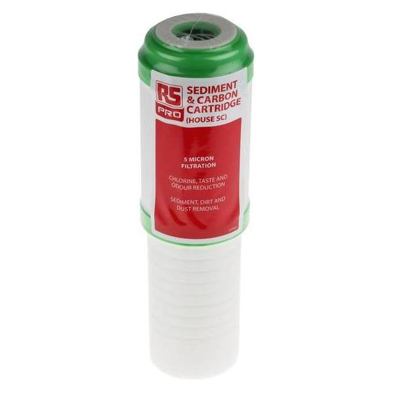 RS PRO Sediment/Kohlekartusche 10" 5Mikrometer (7382728)