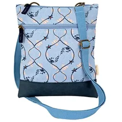Crossbag Ranken rauchblau 230