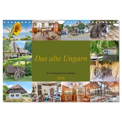 Das alte Ungarn (Wandkalender 2026 DIN A4 quer), CALVENDO Monatskalender