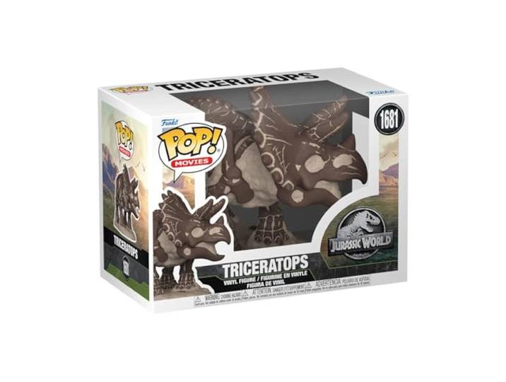 Jurassic Park Jurassic World - Triceratops vinylfiguur 1681 Funko Pop! meerkleurig