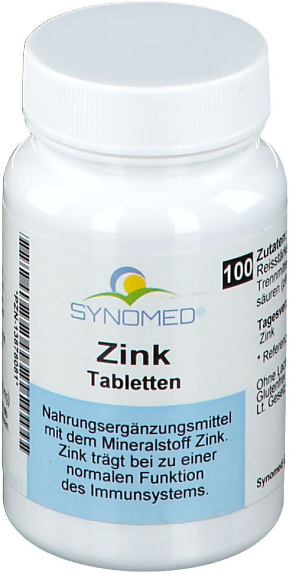 SYNOMED Zink Tabletten 100 St