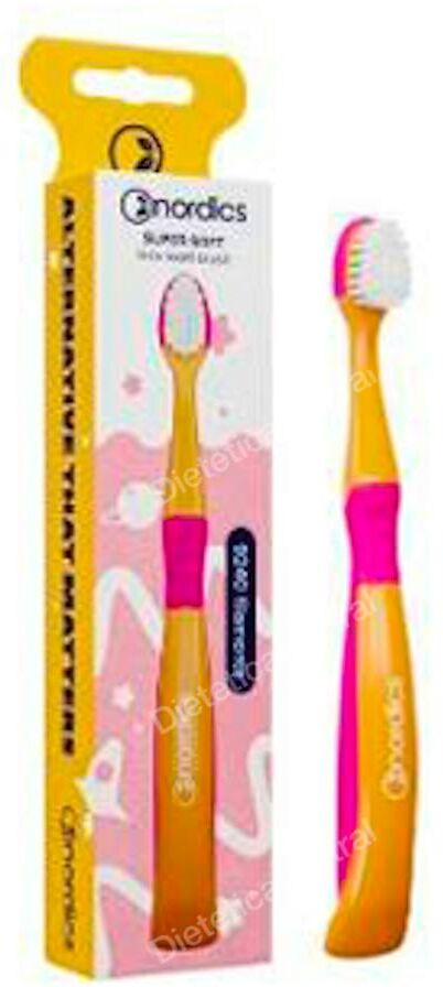 Nordics oral care cepillo dental niños 9.240 sirena naranja
