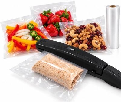 Versa Handheld Bag Sealer – Impulse Heat Sealer Keeps Food Fresh