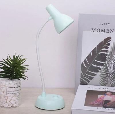 Uplift Picks Rechargeable Folding Touch Desk Lamp For Comfortable Reading Work And Travel green (battery)