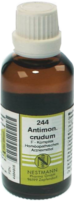 NESTMANN Pharma GmbH ANTIMONIUM CRUDUM F Komplex Nr.244 Dilution 50 ml 04484905