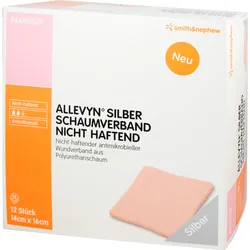 Allevyn Silber Schaumverband Nicht Haftend 14x16cm 12 ST