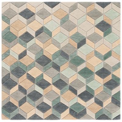 SAFAVIEH Handmade Rodeo Drive Neli Mid-Century Modern Wool Rug